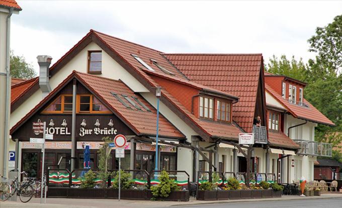 Hotel Zur Bruecke Greifswald Eksteriør billede